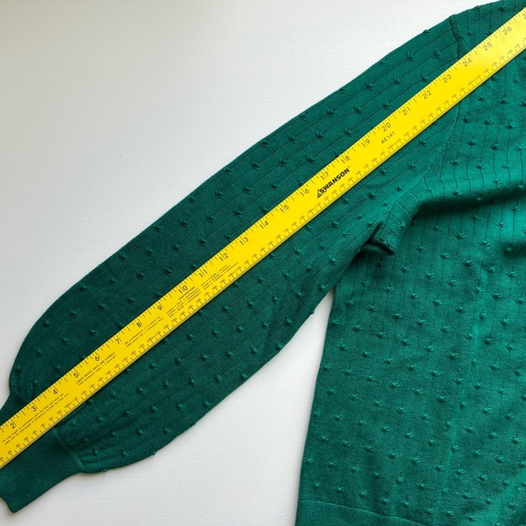 Sézane Emerald Green Zoe Sweater Jumper Knit - Picture 9 of 9